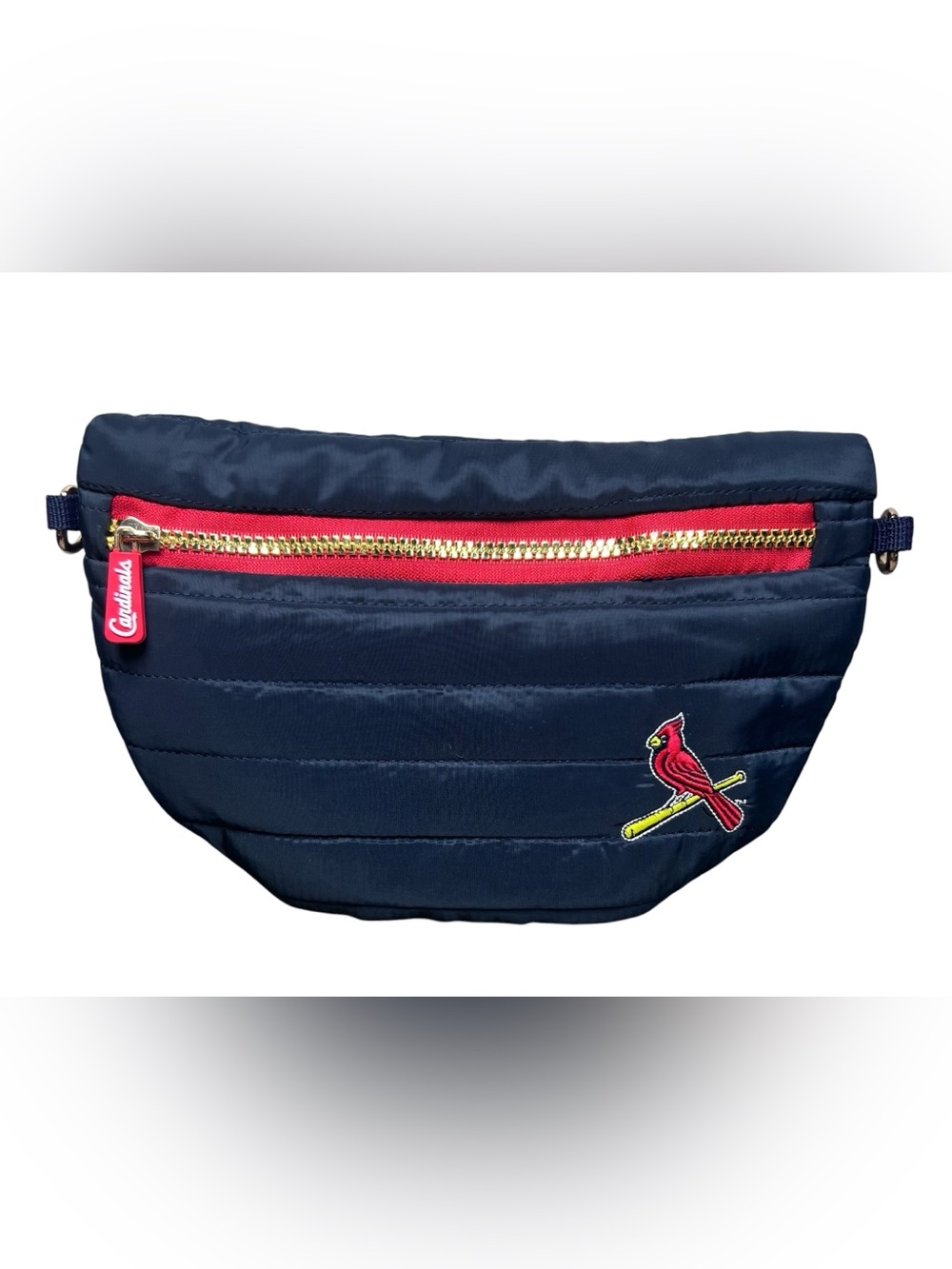 St. Louis Cardinals Phillips 66 Fanny Pack Crossbody Puffer bag removable strap - Picture 3 of 9